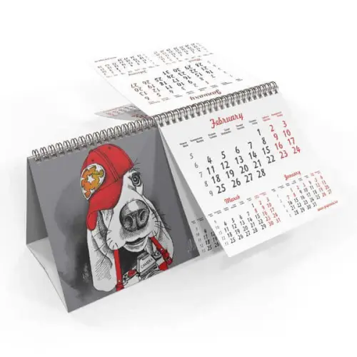Календарь Домик перекидной